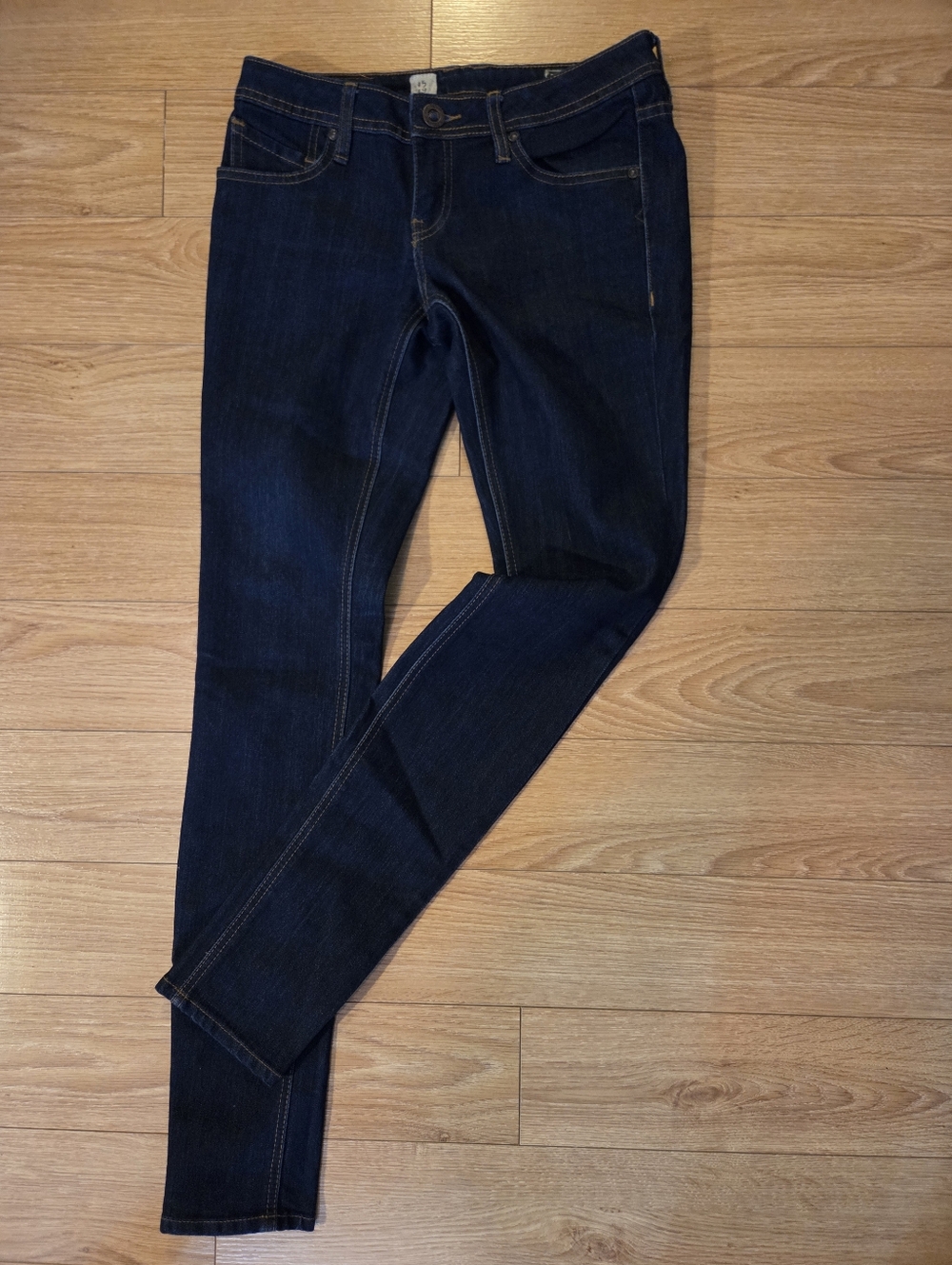Y2K Women's Dark Blue Skinny Jeans